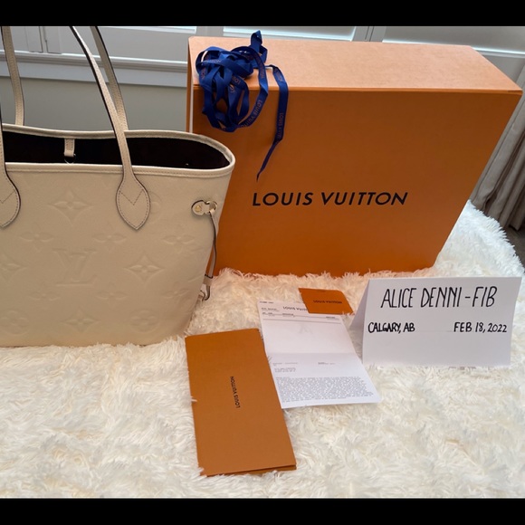 SOLD…… SOLD…….Louis Vuitton Neverful MM Limited Edition Brand new in box - Picture 4 of 6
